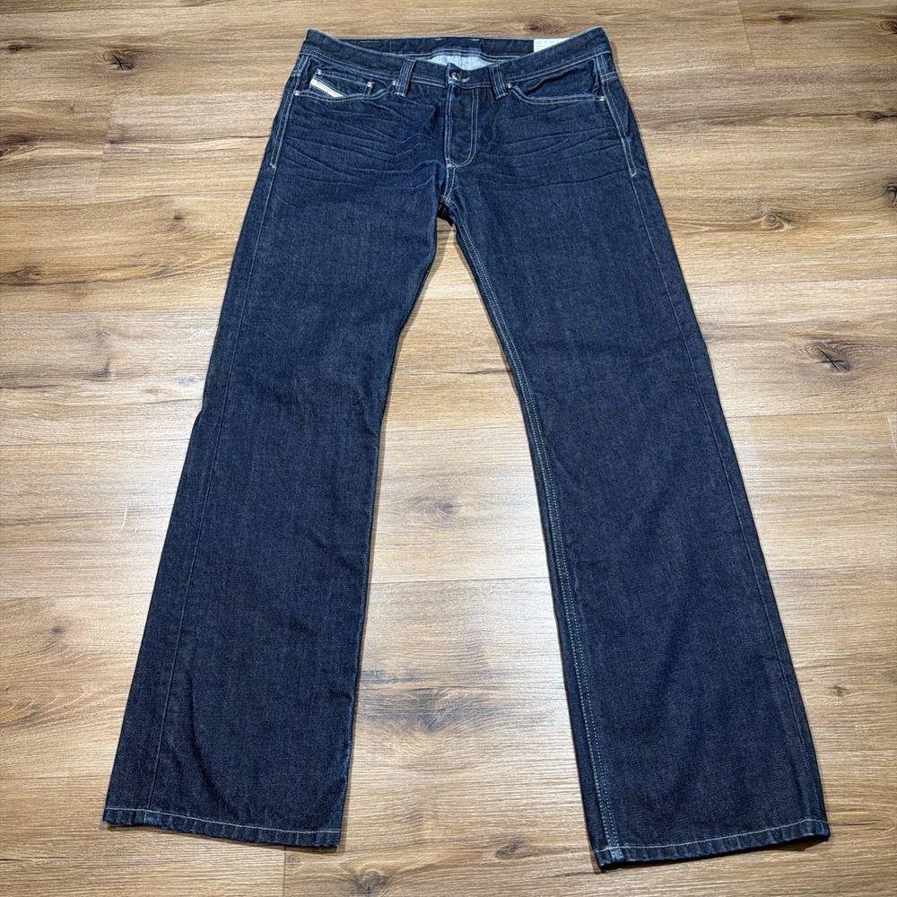 Diesel Jeans Mens 31 x 30 VIKER Regular Straight 0RZ29 Dark Blue Wash ORZ29